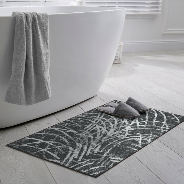 Dalyn Winslow WL2 Midnight Rug shown in a room