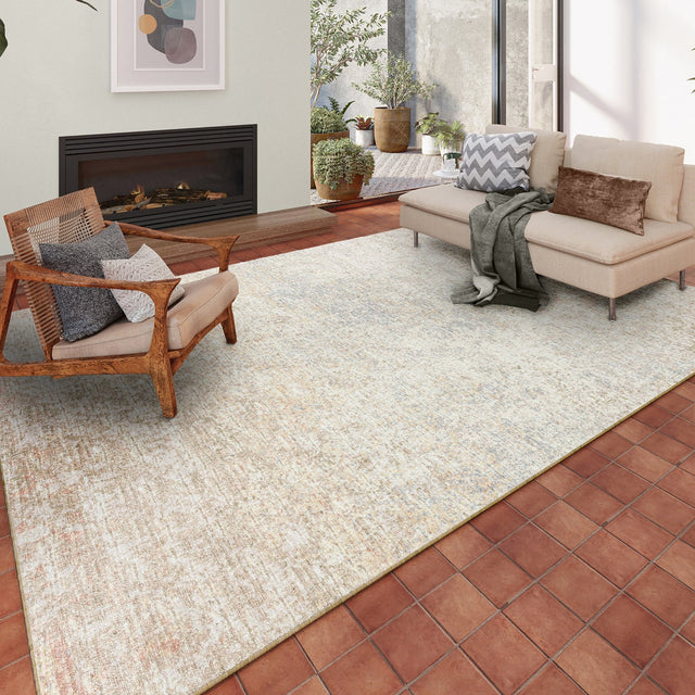 Dalyn Winslow WL3 Khaki Rug shown in a room