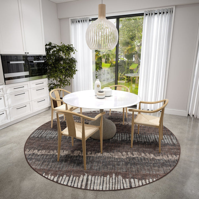 Dalyn Winslow WL4 Coffee Rug shown in a room