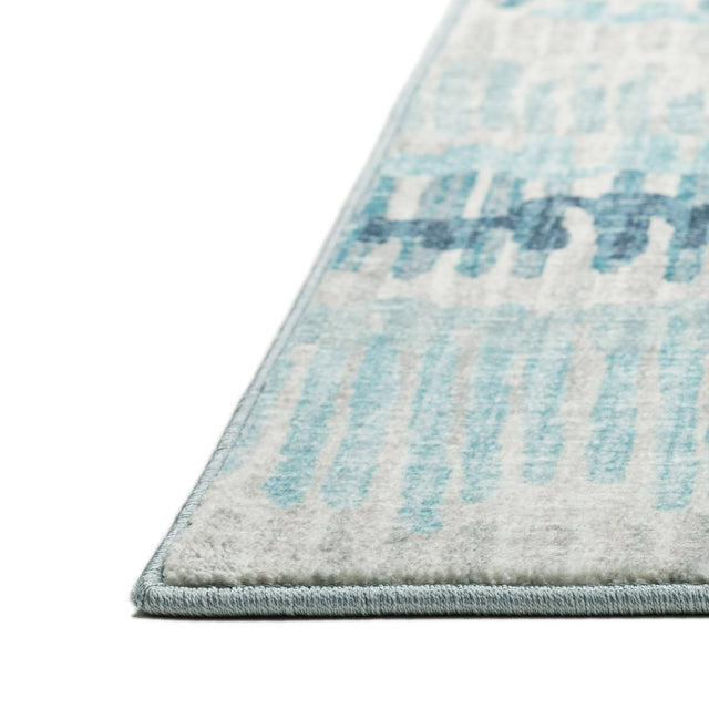 Dalyn Winslow WL4 Sky Rug finished edge detail