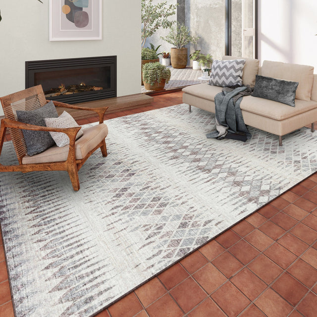 Dalyn Winslow WL5 Ivory Rug shown in a room