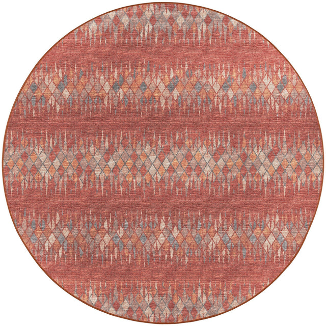 Dalyn Winslow WL5 Paprika Rug round rug