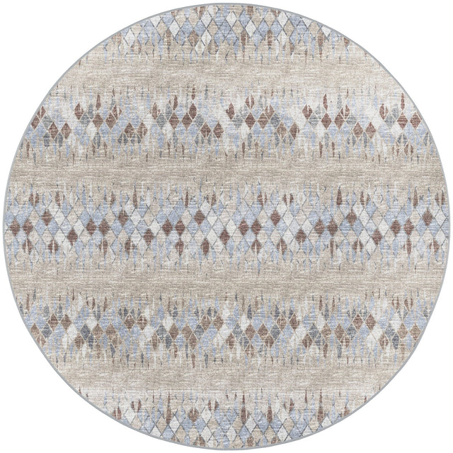 Dalyn Winslow WL5 Taupe Rug round rug