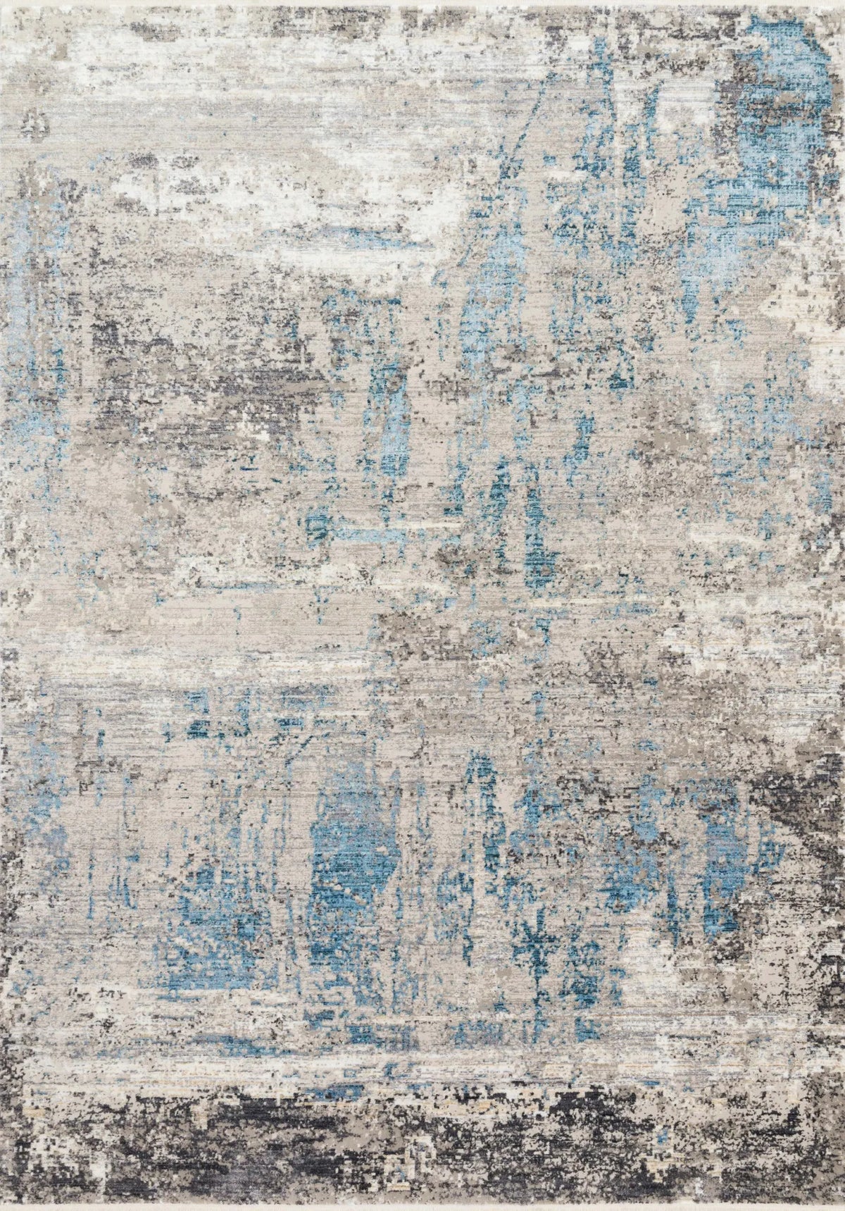 Loloi Franca Frn-05 Grey/Ocean Rugs - main flat