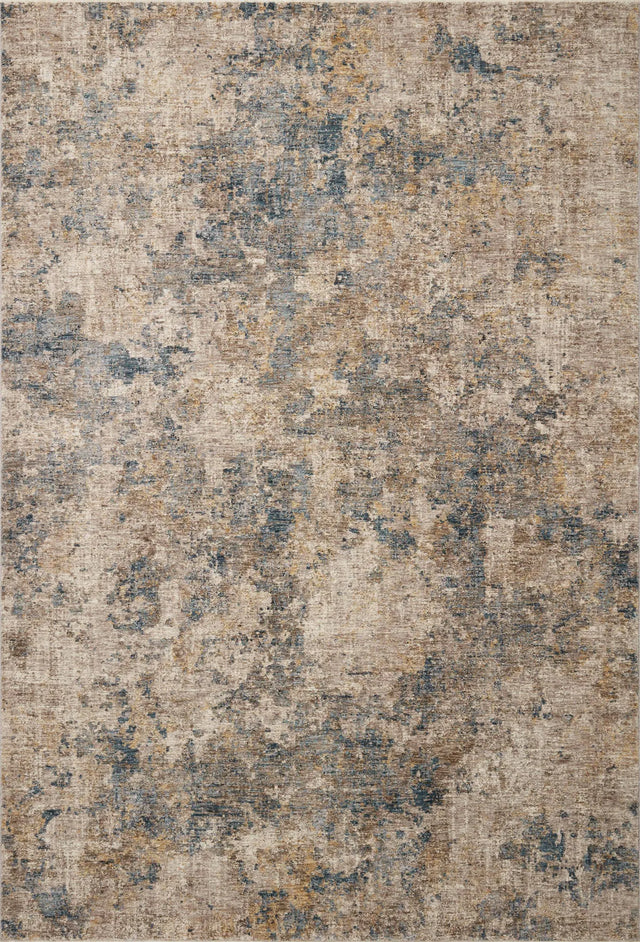 Loloi Gaia Gaa-03 Taupe/Denim Rugs - main flat