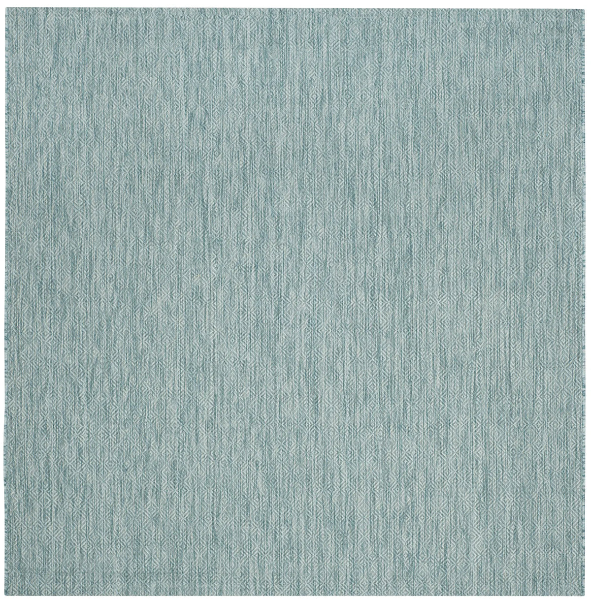 Safavieh Courtyard 6'-7" x 6'-7" Rug in Aqua / Aqua