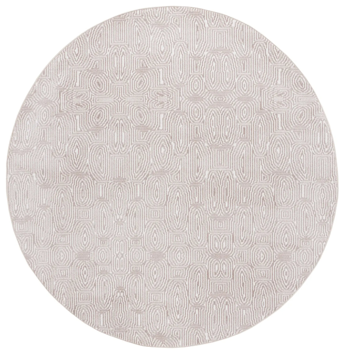 Safavieh Bayside 6'-7" x 6'-7" Rug in Ivory / Light Brown