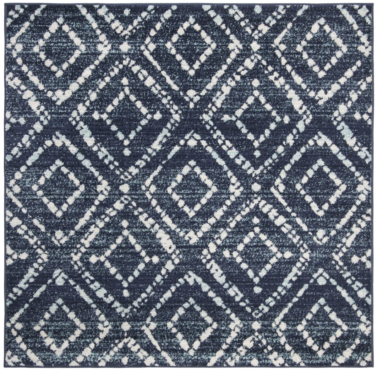 Safavieh Adirondack 6'-0" x 6'-0" Rug in Navy / Ivory