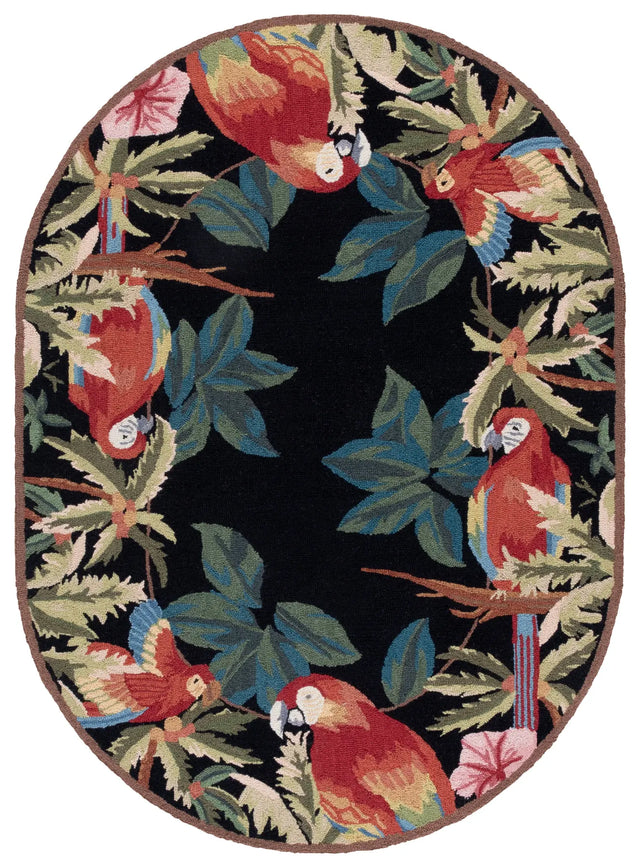 Safavieh Chelsea 4'-6" x 6'-6" Rug in Black