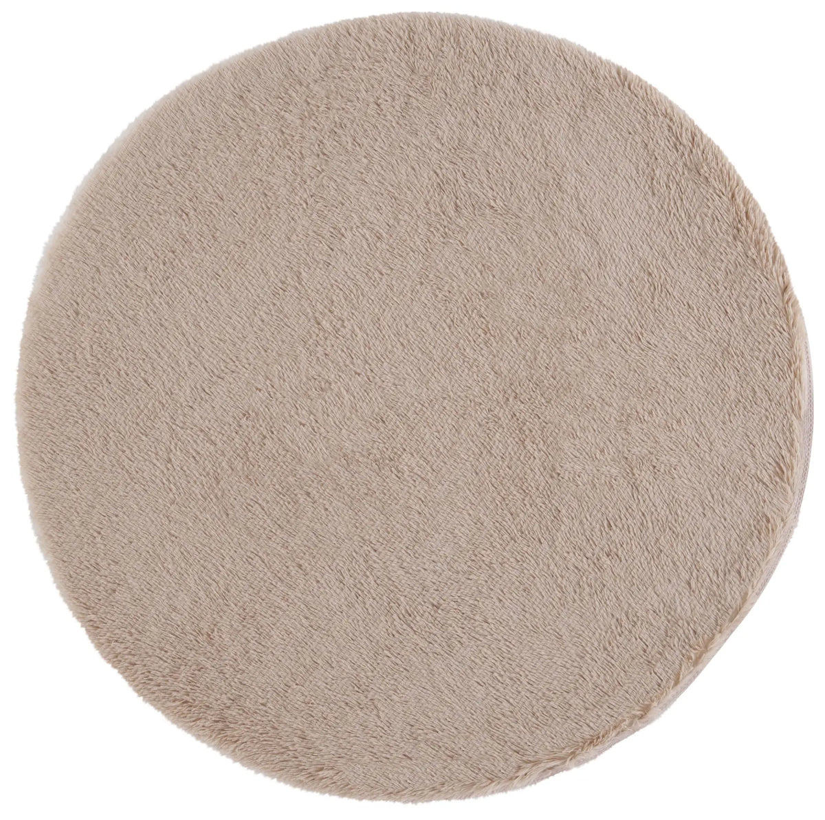 Safavieh Rainbow Shag 4'-0" x 4'-0" Rug in Beige