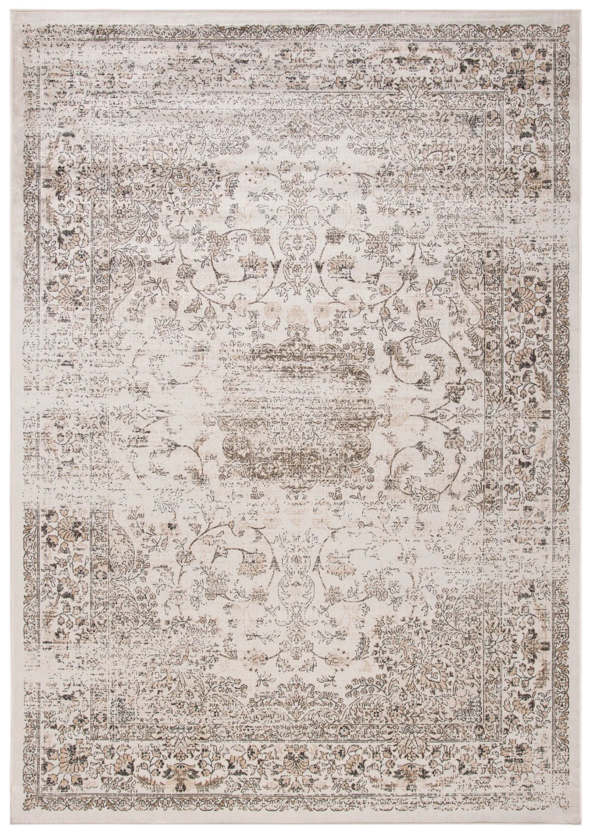 Safavieh Atlas 5'-3" x 7'-7" Rug in Beige / Grey