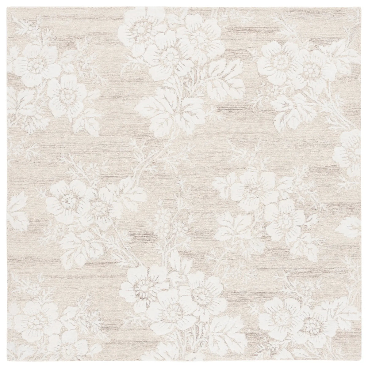Safavieh Glamour 6'-0" x 6'-0" Rug in Beige / Ivory