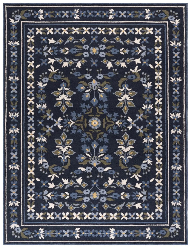 Safavieh Martha Stewart 8'-0" x 10'-0" Rug in Navy / Ivory