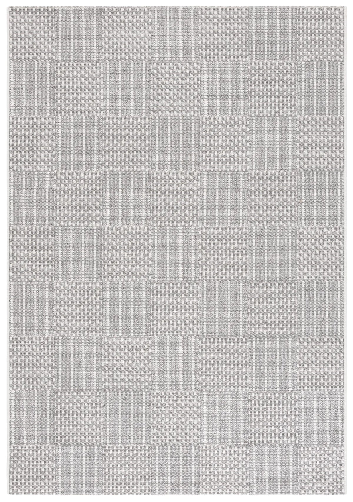 Safavieh Sisal All-Weather 4'-0" x 6'-0" Rug in Grey / Ivory