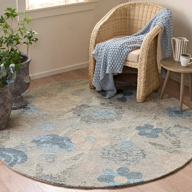 Safavieh Metro 6'-0" x 6'-0" Rug in Blue / Grey
