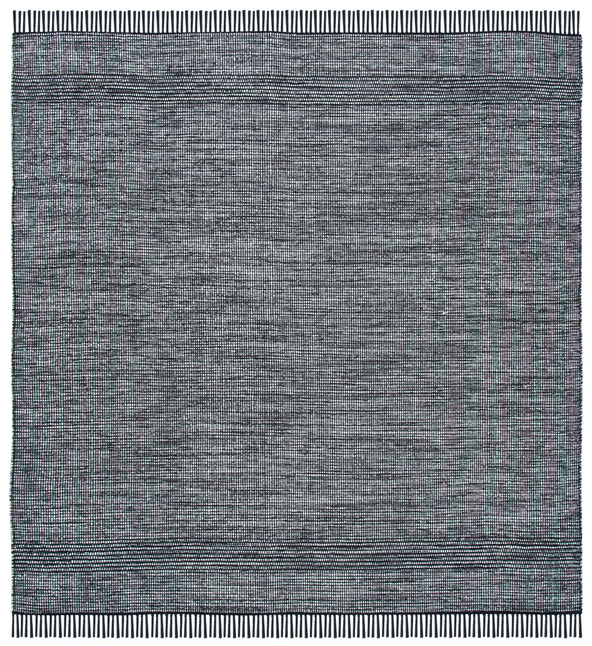 Safavieh Montauk 6'-0" x 6'-0" Rug in Charcoal / Black