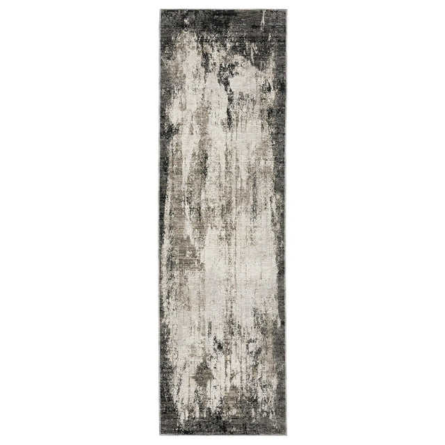 Oriental Weavers Sphinx Nebulous 7151E Grey/ Ivory Rugs - runner