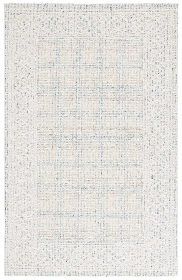 Safavieh Ebony 4'-0" x 6'-0" Rug in Ivory / Blue