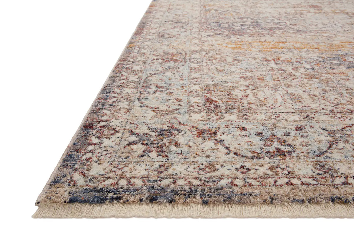 Loloi Sorrento Sor-04 Natural/Multi Rug - rug corner