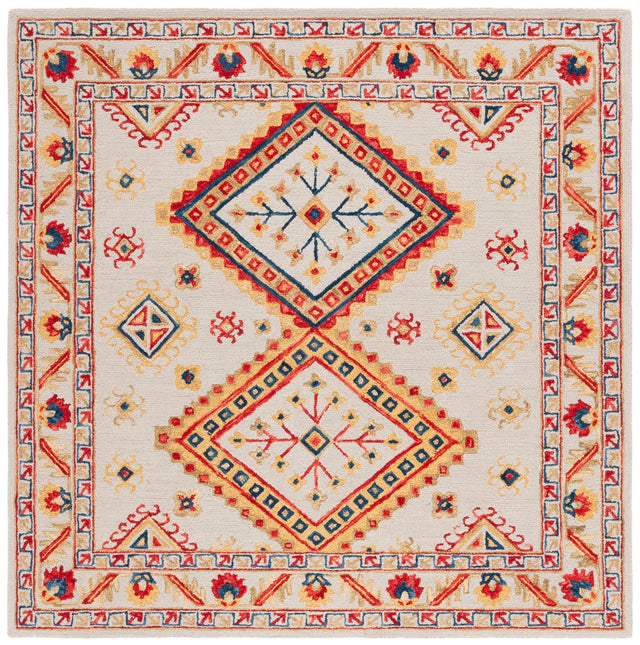 Safavieh Aspen 7'-0" x 7'-0" Rug in Ivory / Multi