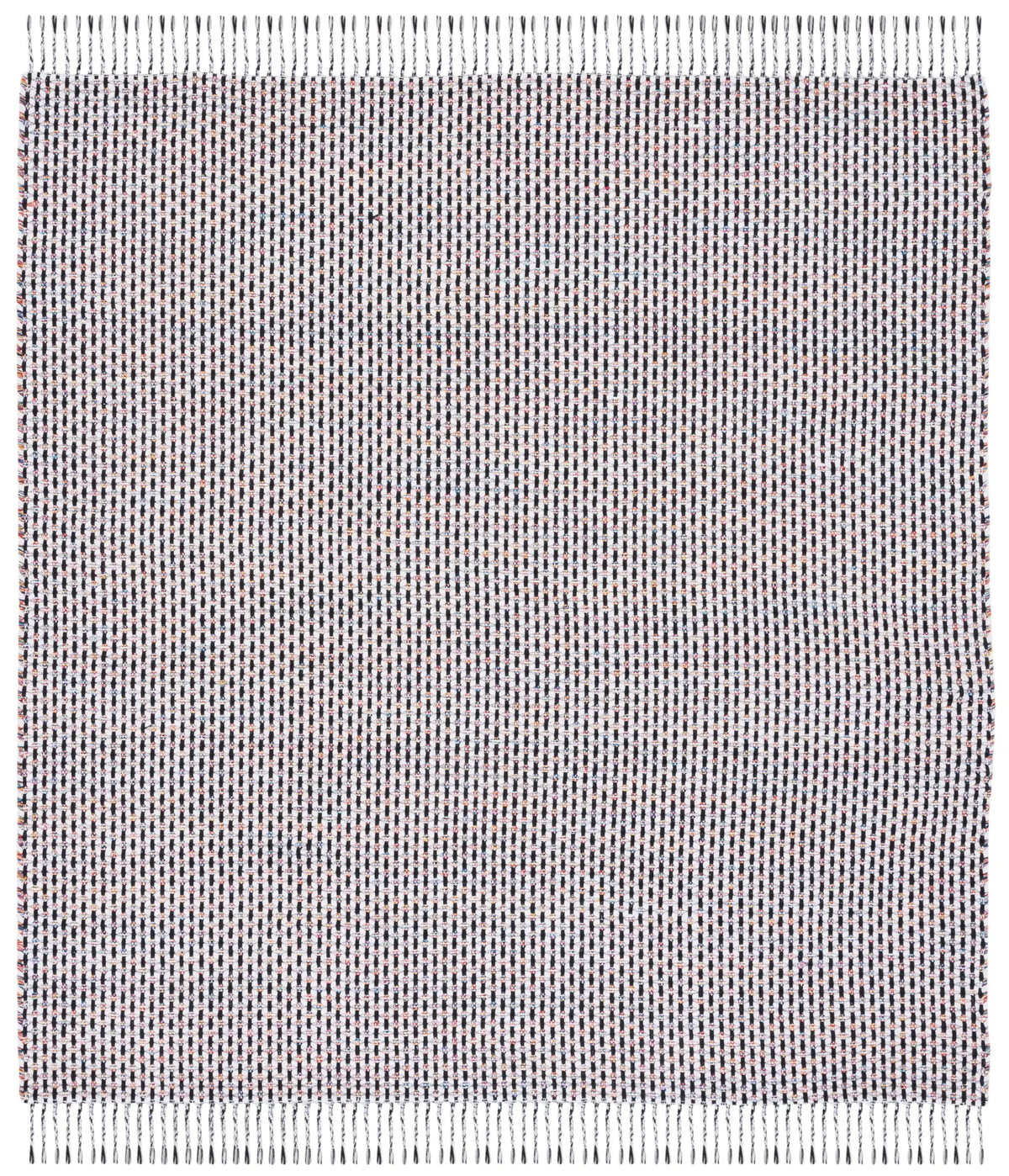 Safavieh Montauk 6'-0" x 6'-0" Rug in Ivory / Black
