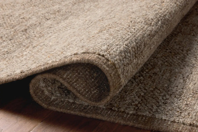 Loloi Alina ALN-01 Contemporary Hand Woven Bark Rug - pile height