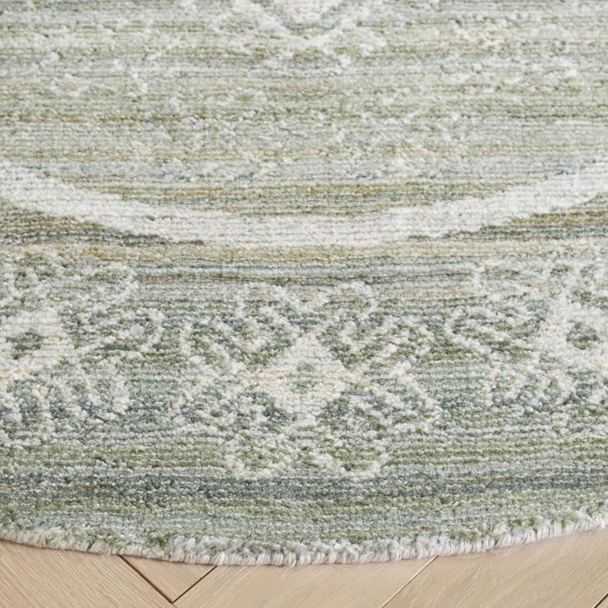 Safavieh Marquee 6'-0" x 6'-0" Rug in Green / Sage