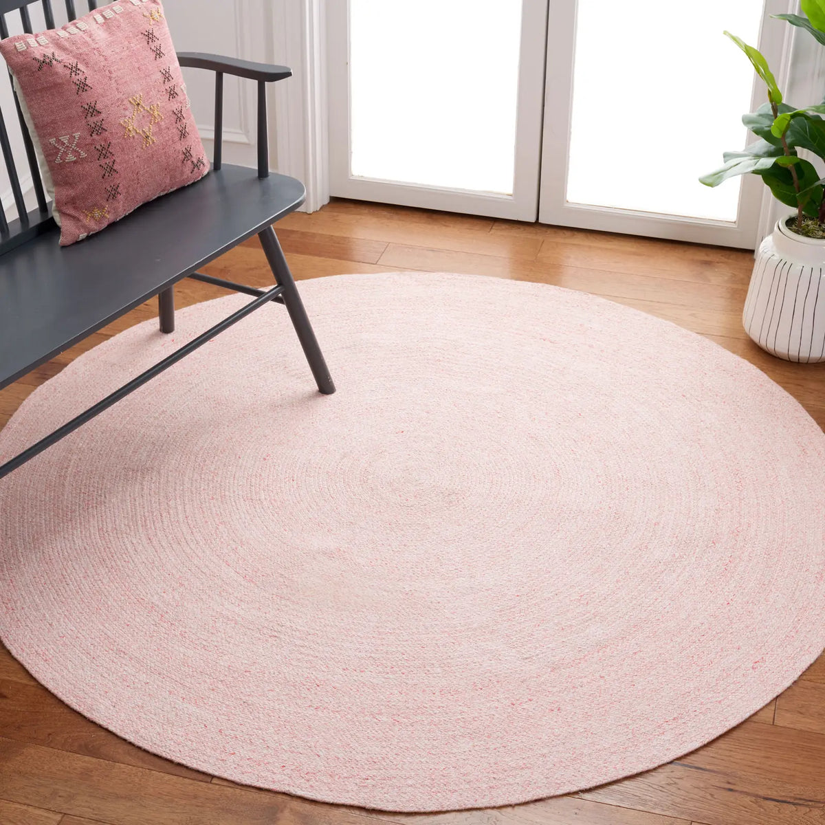 Safavieh Cape Cod 5'-0" x 5'-0" Rug in Pink