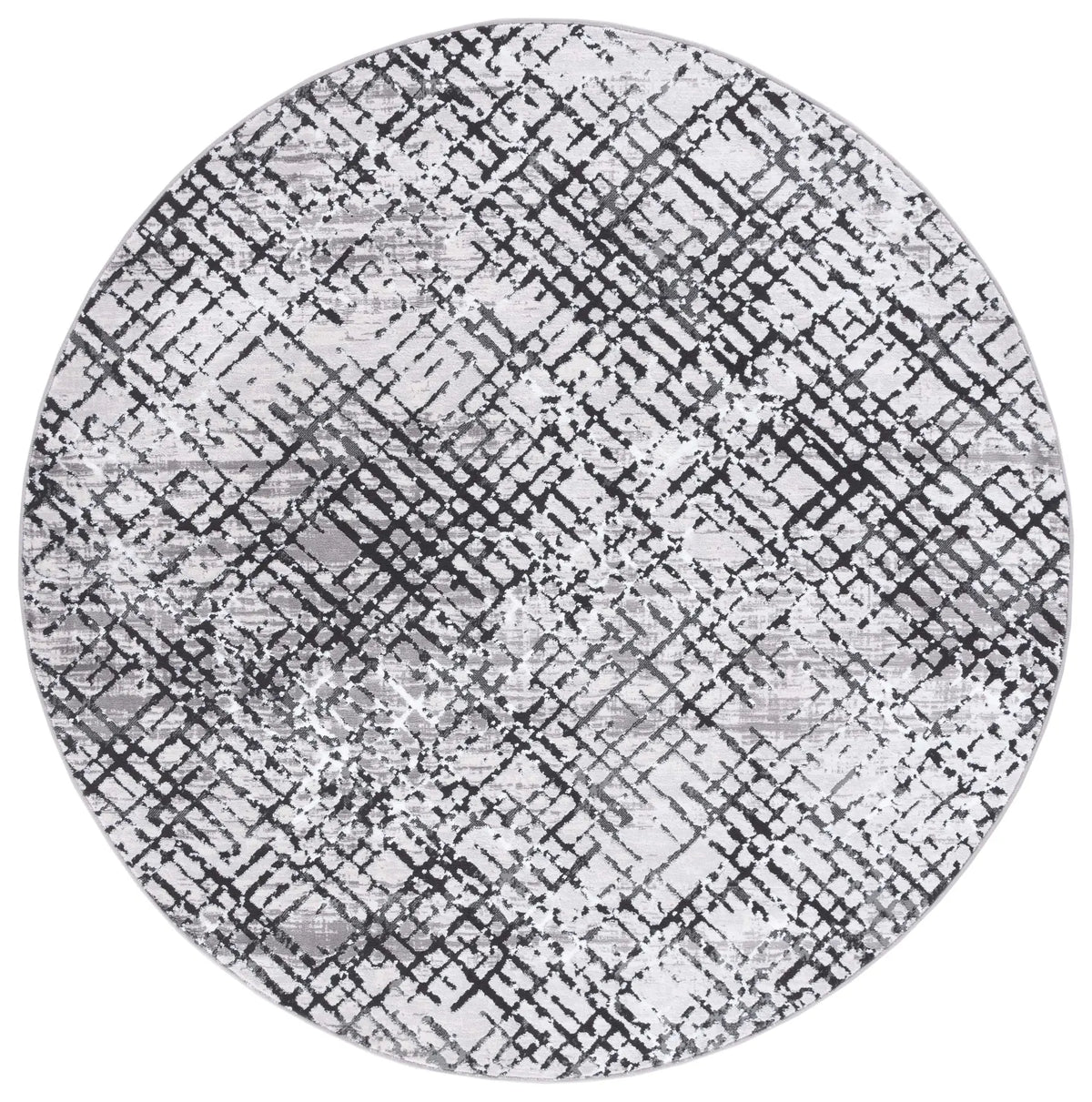 Safavieh Amelia 6'-7" x 6'-7" Rug in Grey / Charcoal