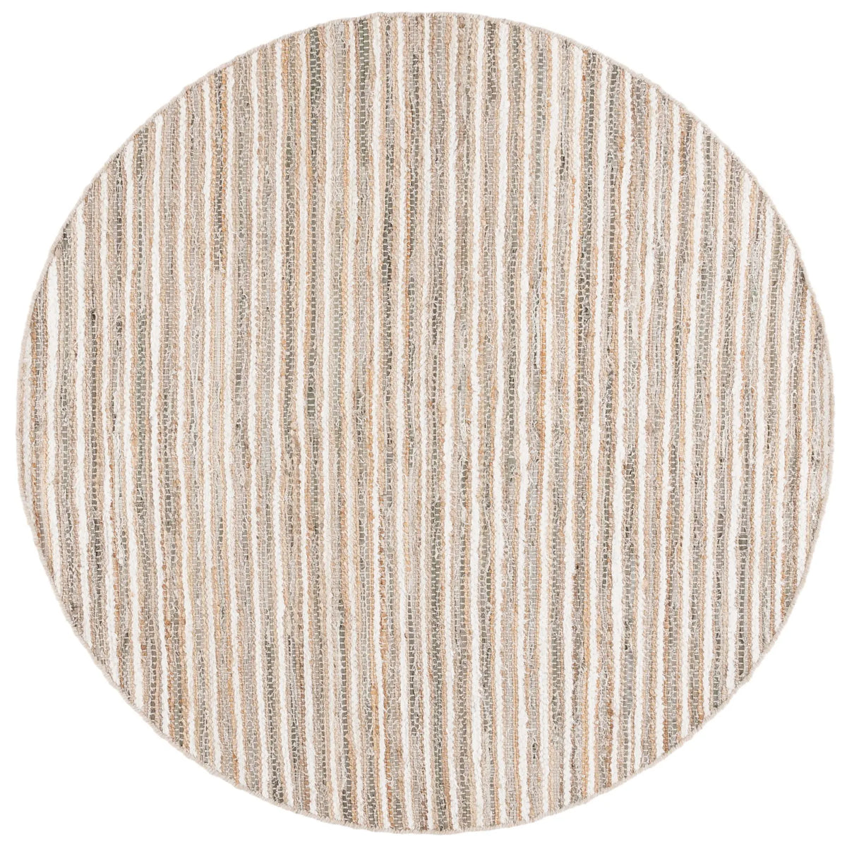 Safavieh Cape Cod 6'-0" x 6'-0" Rug in Natural / Green