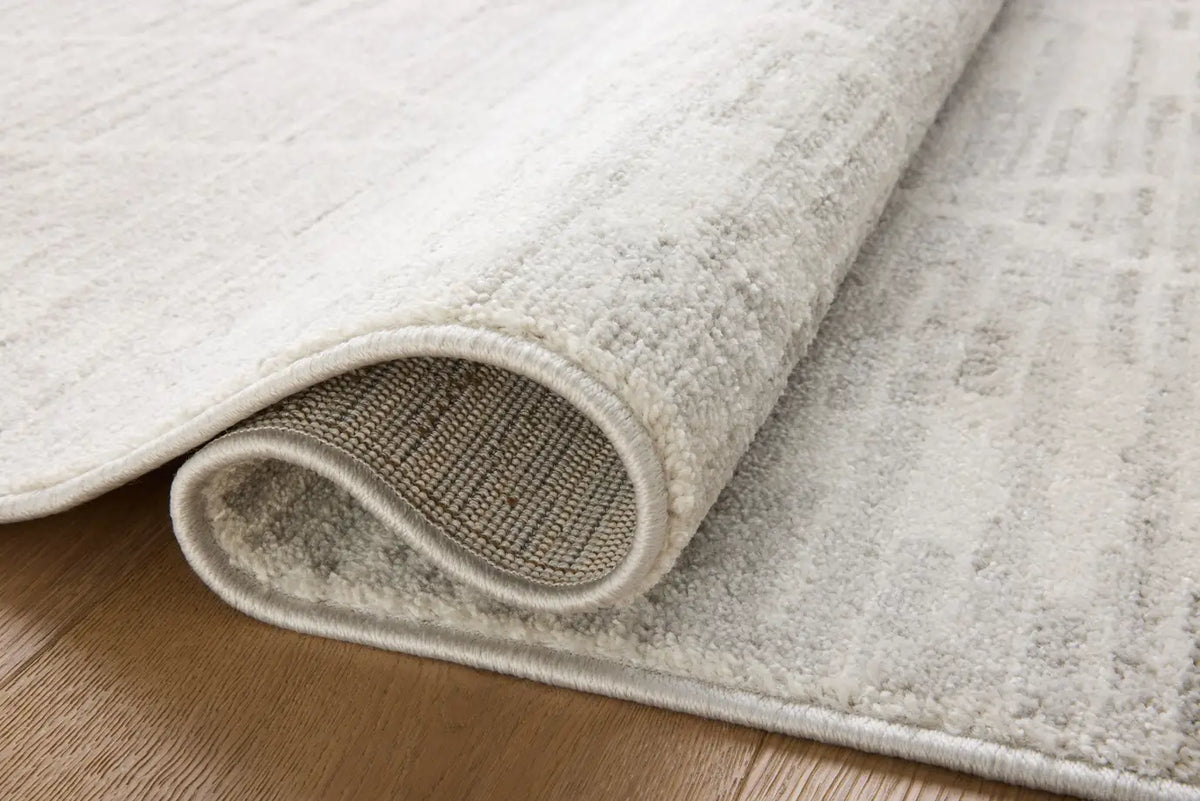 Loloi Kamala Kam-02 Ivory/Silver Rug - pile height