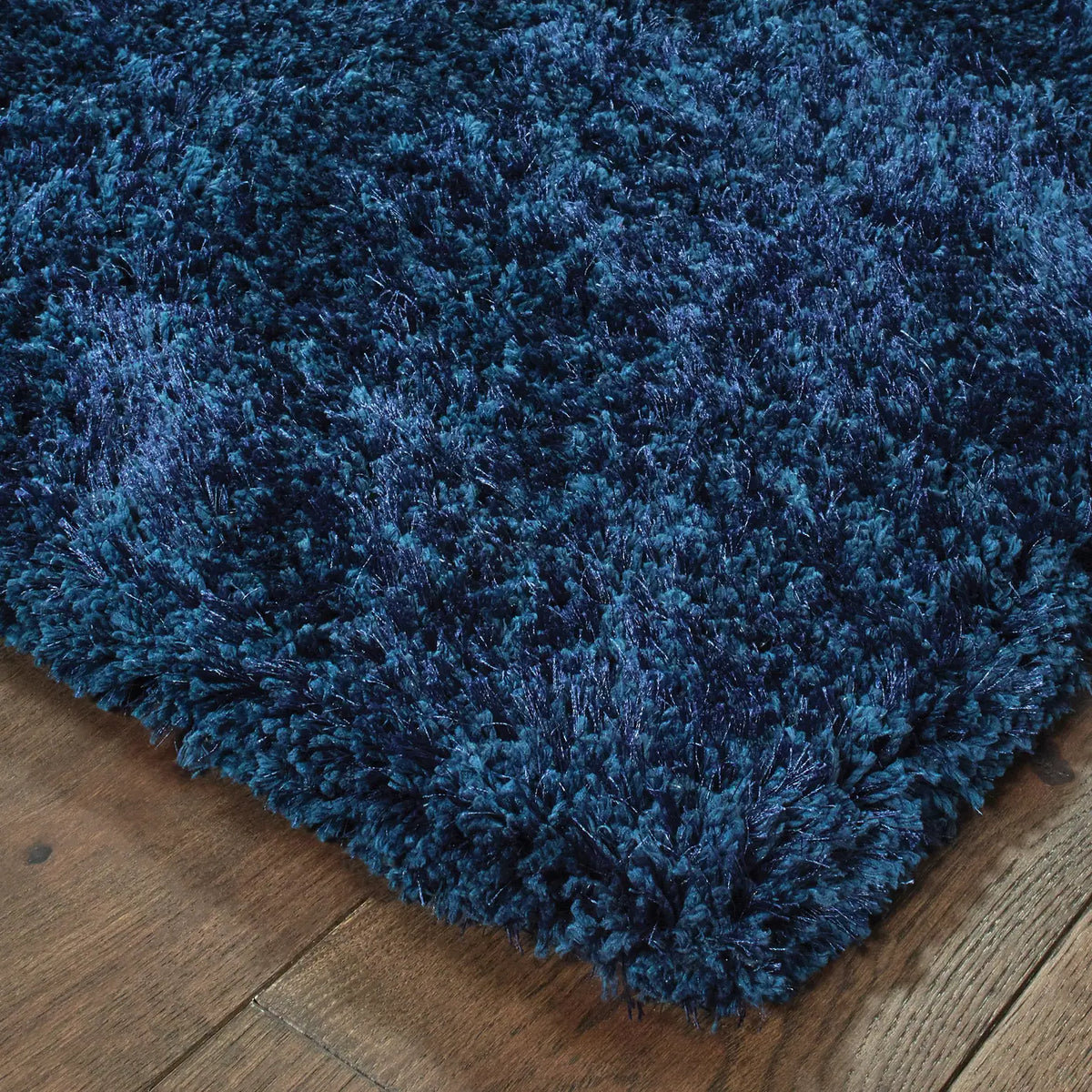 Oriental Weavers Sphinx Cosmo 81106 Blue / Blue Rugs - corner detail