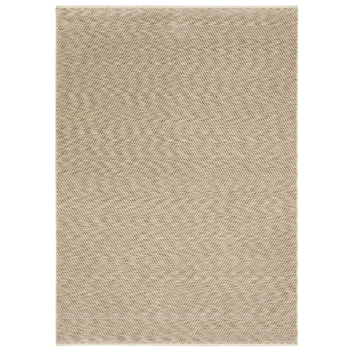 Oriental Weavers Sphinx ECHO ECH10 Beige Geometric Rugs - main flat