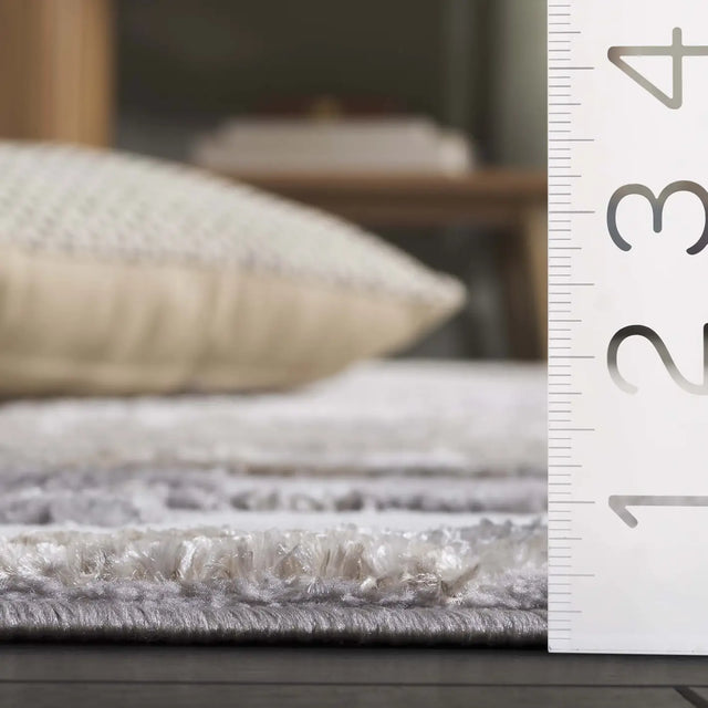 Safavieh Maya 4'-0" x 6'-0" Rug in Ivory / Grey Beige