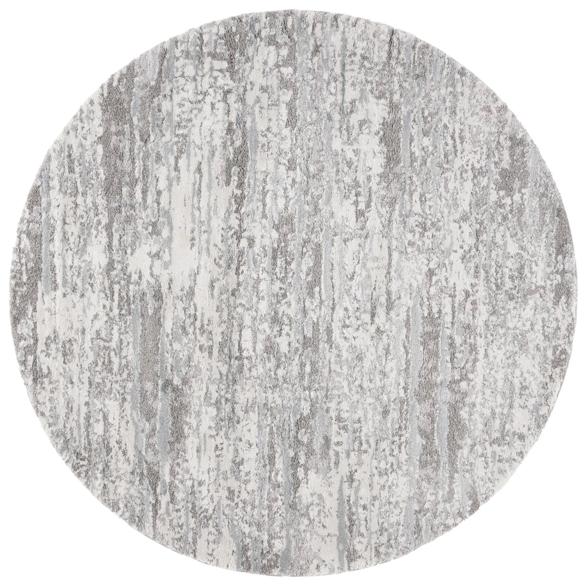 Safavieh Century 300 6'-7" x 6'-7" Rug in Grey / Ivory