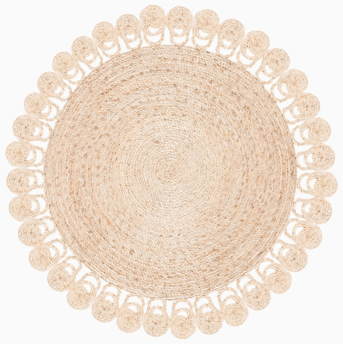 Safavieh Natural Fiber 3'-0" x 3'-0" Rug in Natural