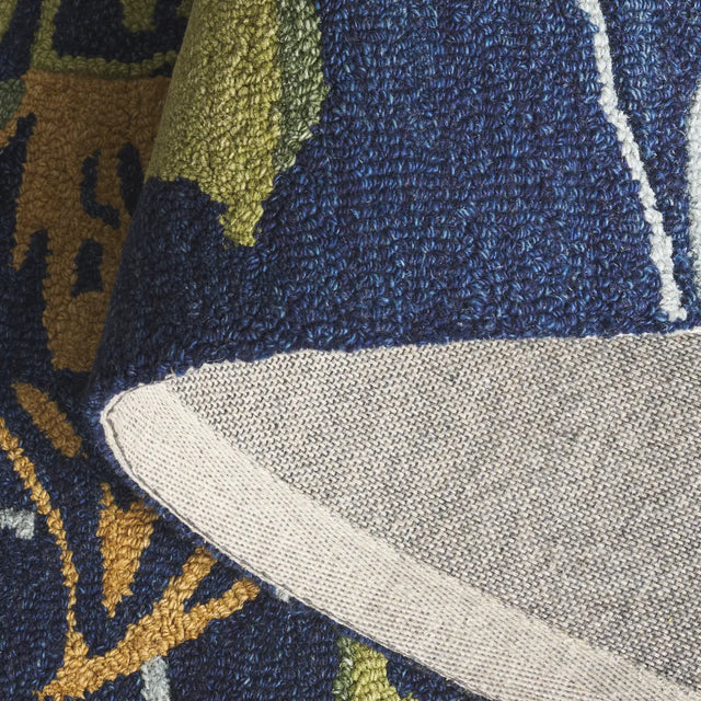 Safavieh Jardin 4'-0" x 6'-0" Rug in Blue / Green