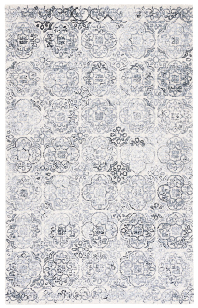 Safavieh Metro 4'-0" x 6'-0" Rug in Ivory / Grey