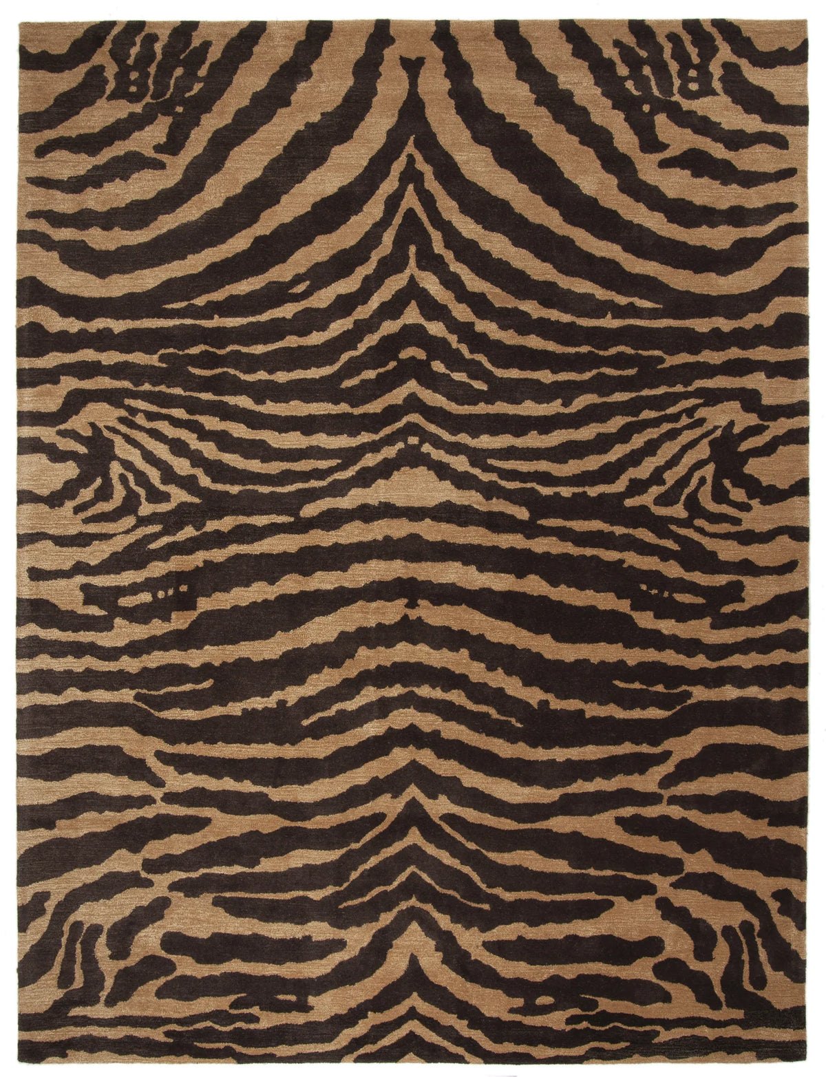 Safavieh Soho 9'-6" x 13'-6" Rug in Brown / Gold