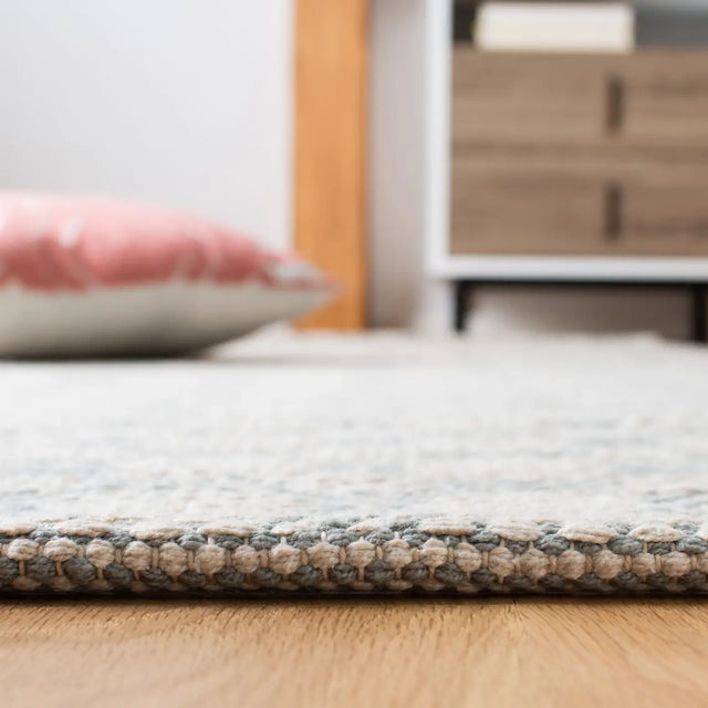 Safavieh Klc-Cotton Kilim 5'-0" x 8'-0" Rug in Grey / Ivory