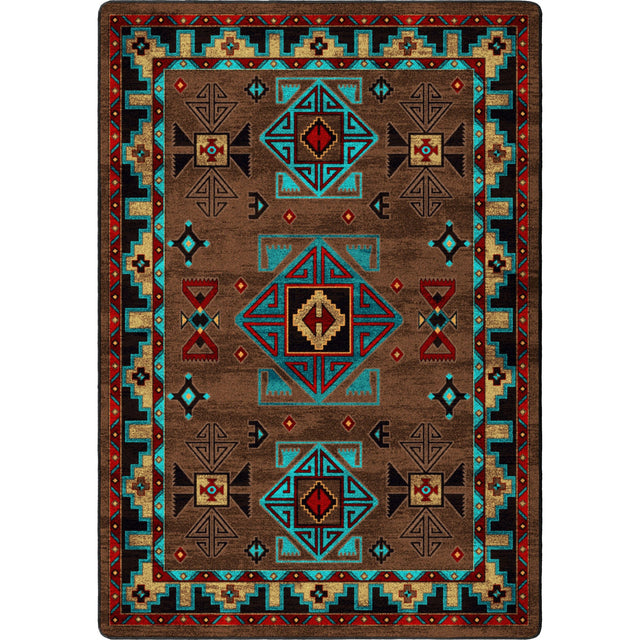 American Dakota Desert Diamond OKA Southwest Rug