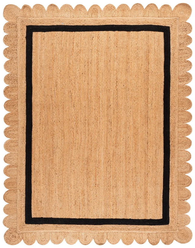 Safavieh Natural Fiber 8'-0" x 10'-0" Rug in Natural / Black