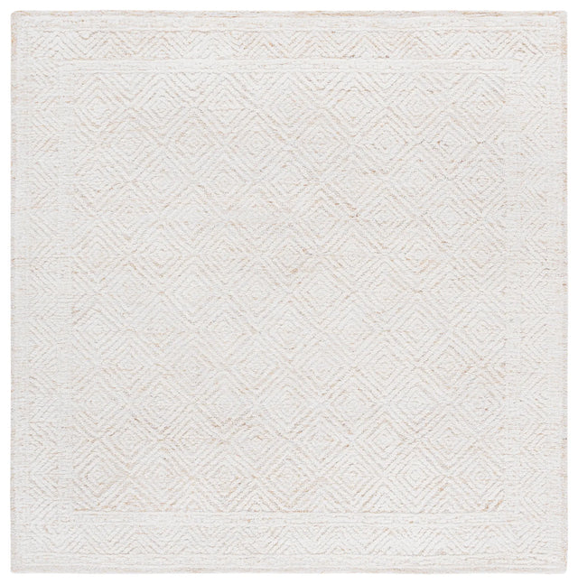 Safavieh Pine 6'-0" x 6'-0" Rug in Ivory / Orange