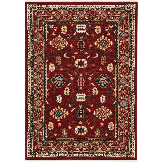 Oriental Weavers Sphinx Lilihan 043S6 Red/ Black Rugs - main flat
