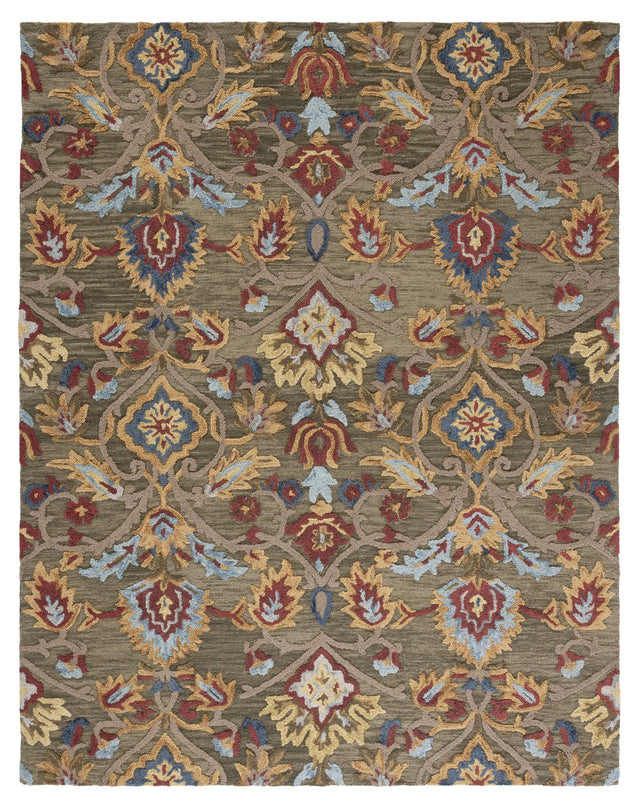 Safavieh Blossom 10'-0" x 14'-0" Rug in Green / Multi