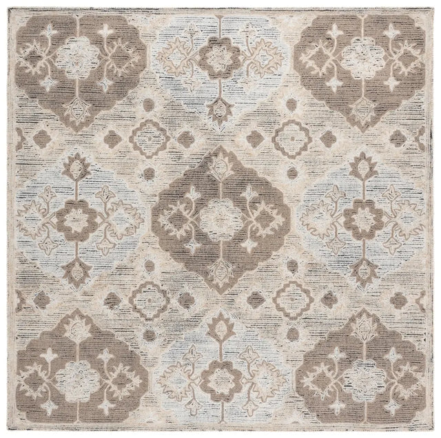 Safavieh Kenya 7'-0" x 7'-0" Rug in Beige / Ivory
