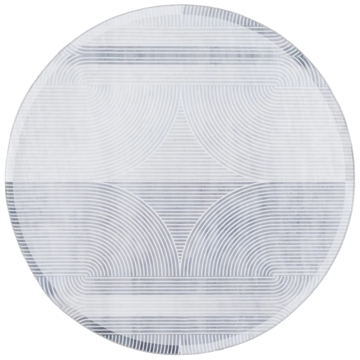 Safavieh Malibu 6'-0" x 6'-0" Rug in Grey / Light Grey