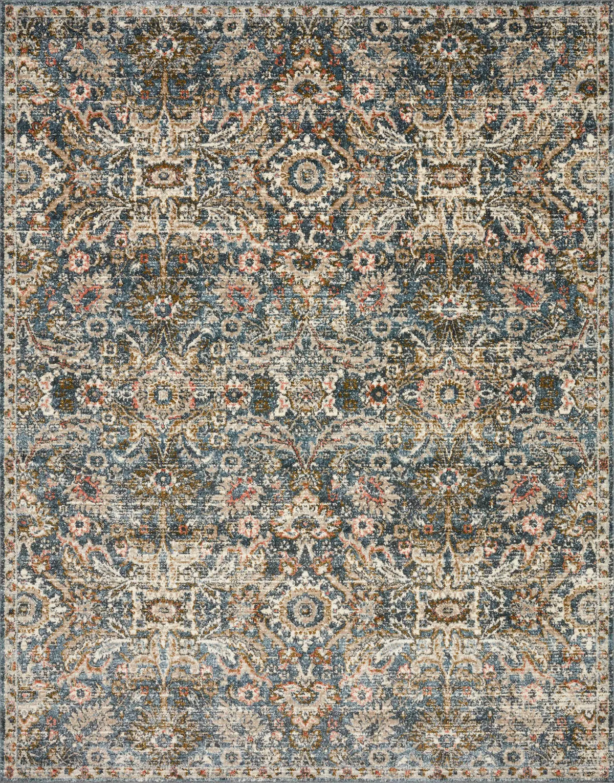 Loloi Saban Sab-04 Blue/Sand Rugs - main flat