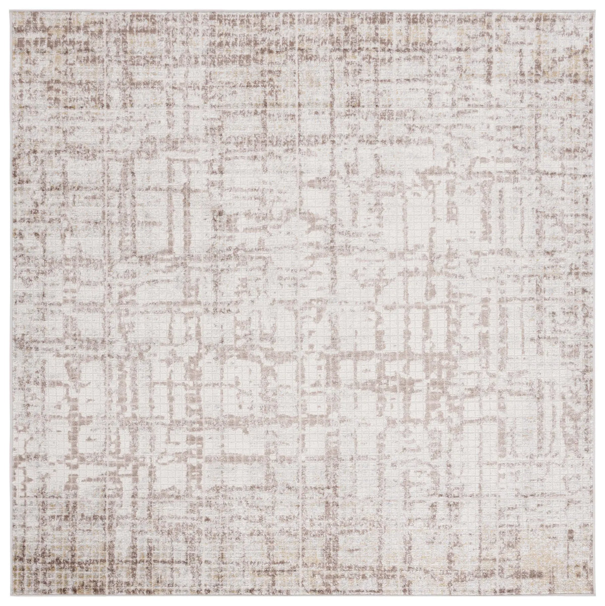 Safavieh Palma 6'-7" x 6'-7" Rug in Beige / Brown