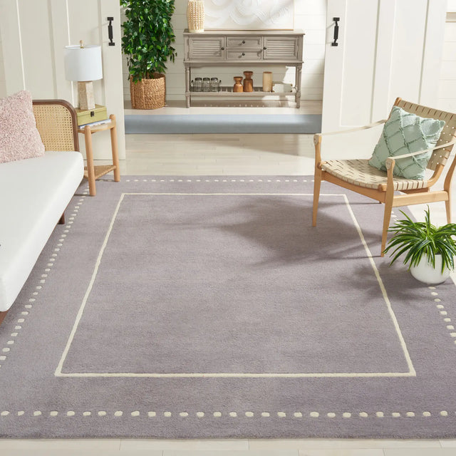 Safavieh Bella 10'-0" x 14'-0" Rug in Silver / Ivory